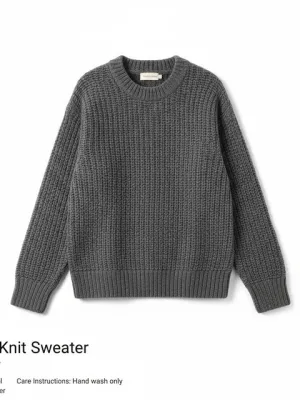 Wool Knit Sweater