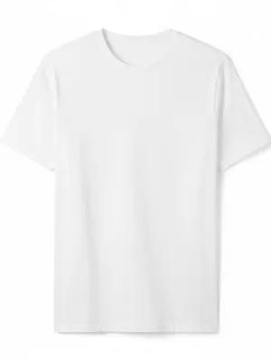 Cotton Crew Neck T Shirt