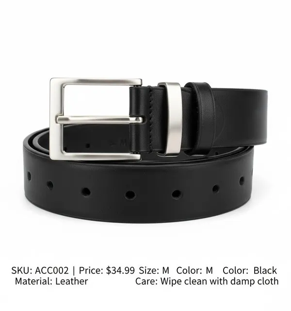 Produit Leather Belt Image